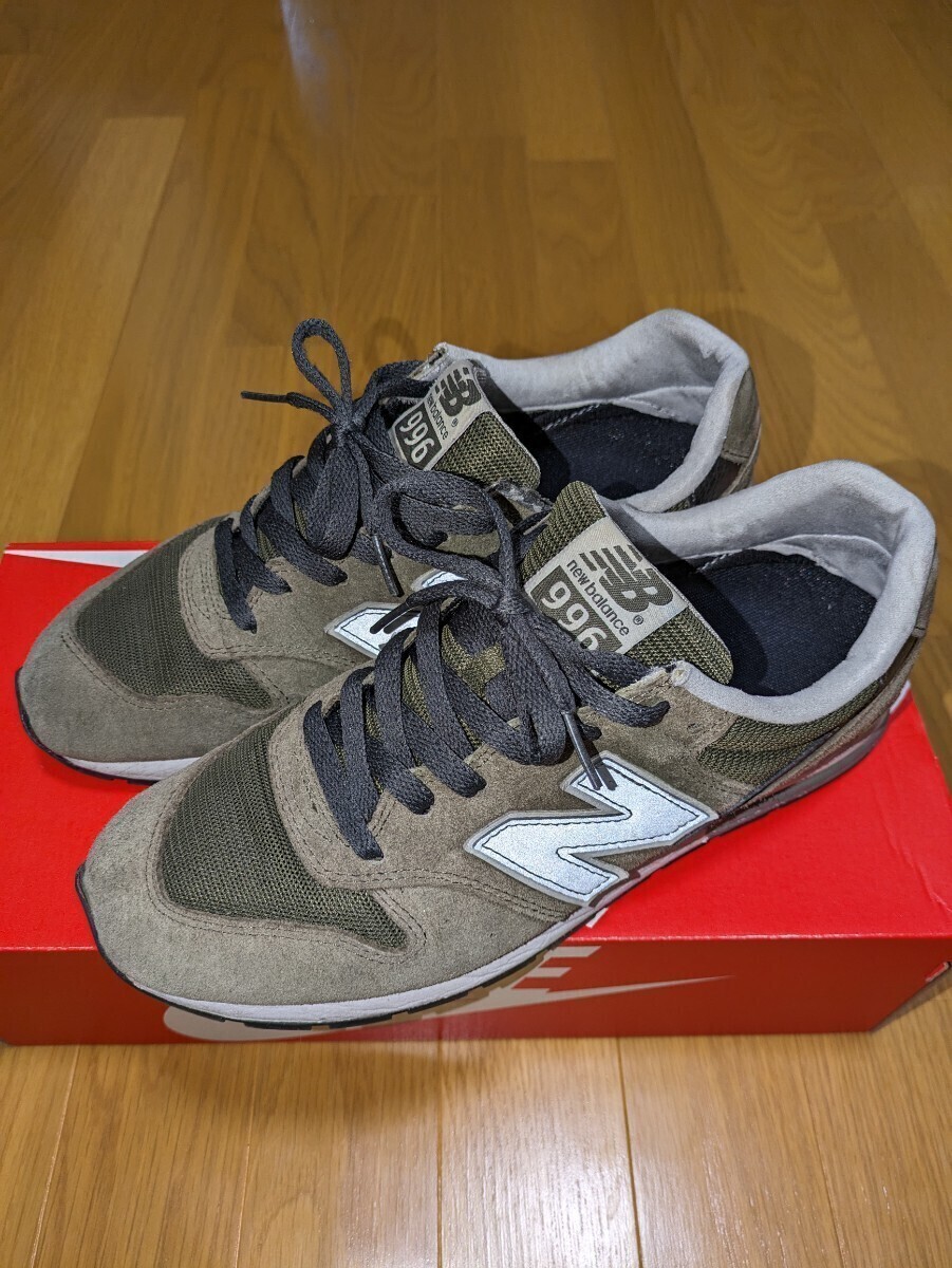 明日23:59で掲載終了！New Balance ニューバランス MRL996MJ オリーブ【26.5】の画像1