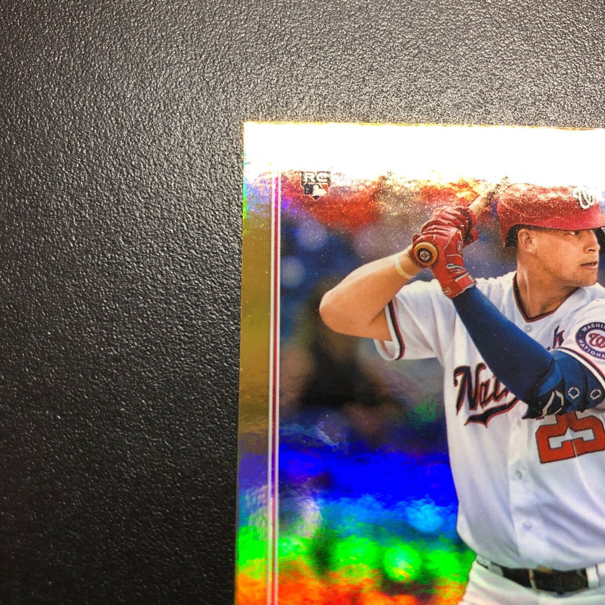 Riley Adams 2022 Topps Series 1 #158 Gold Foil Nationals_画像5