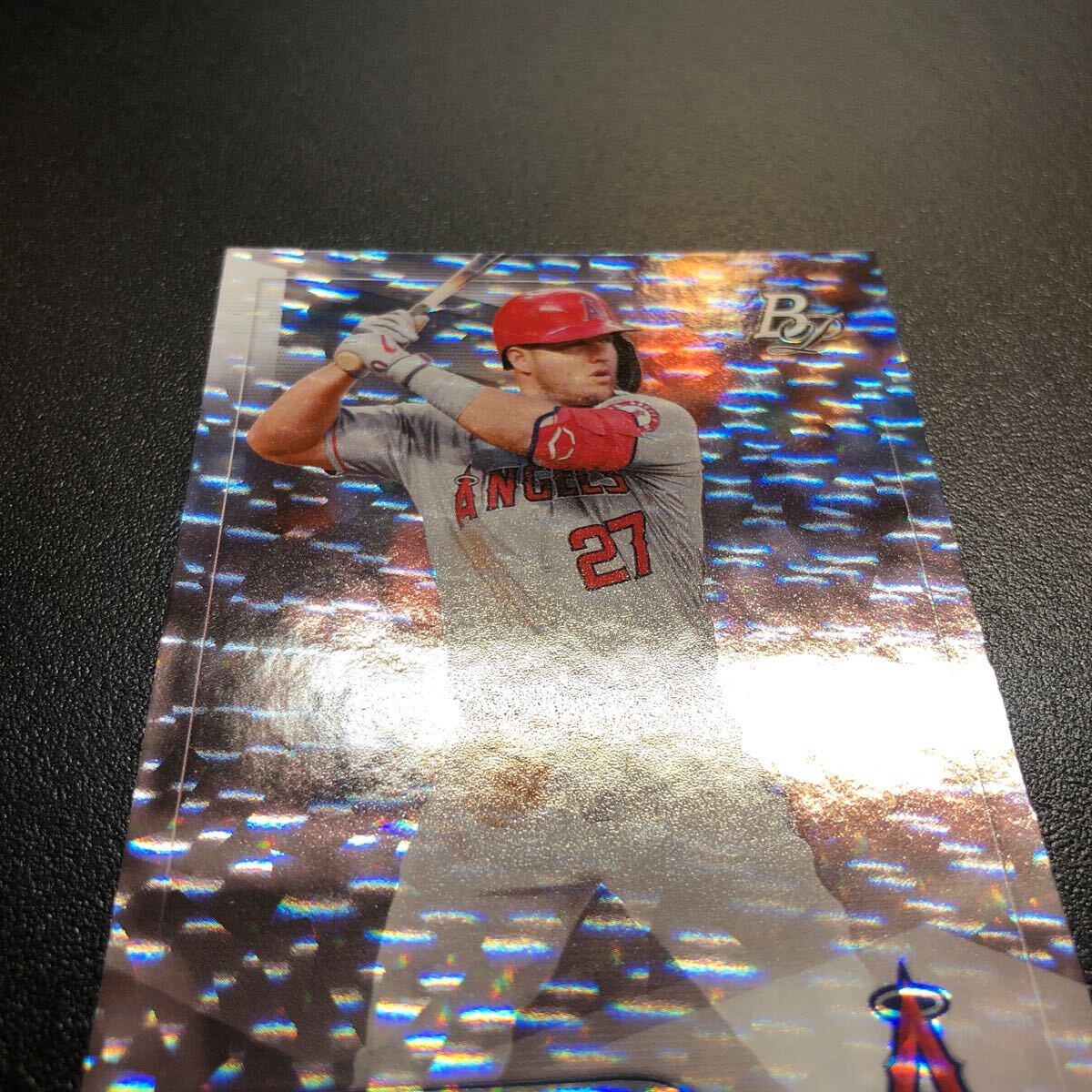 Mike Trout 2021 Topps Bowman Platinum #61 Ice Foil Angels_画像4