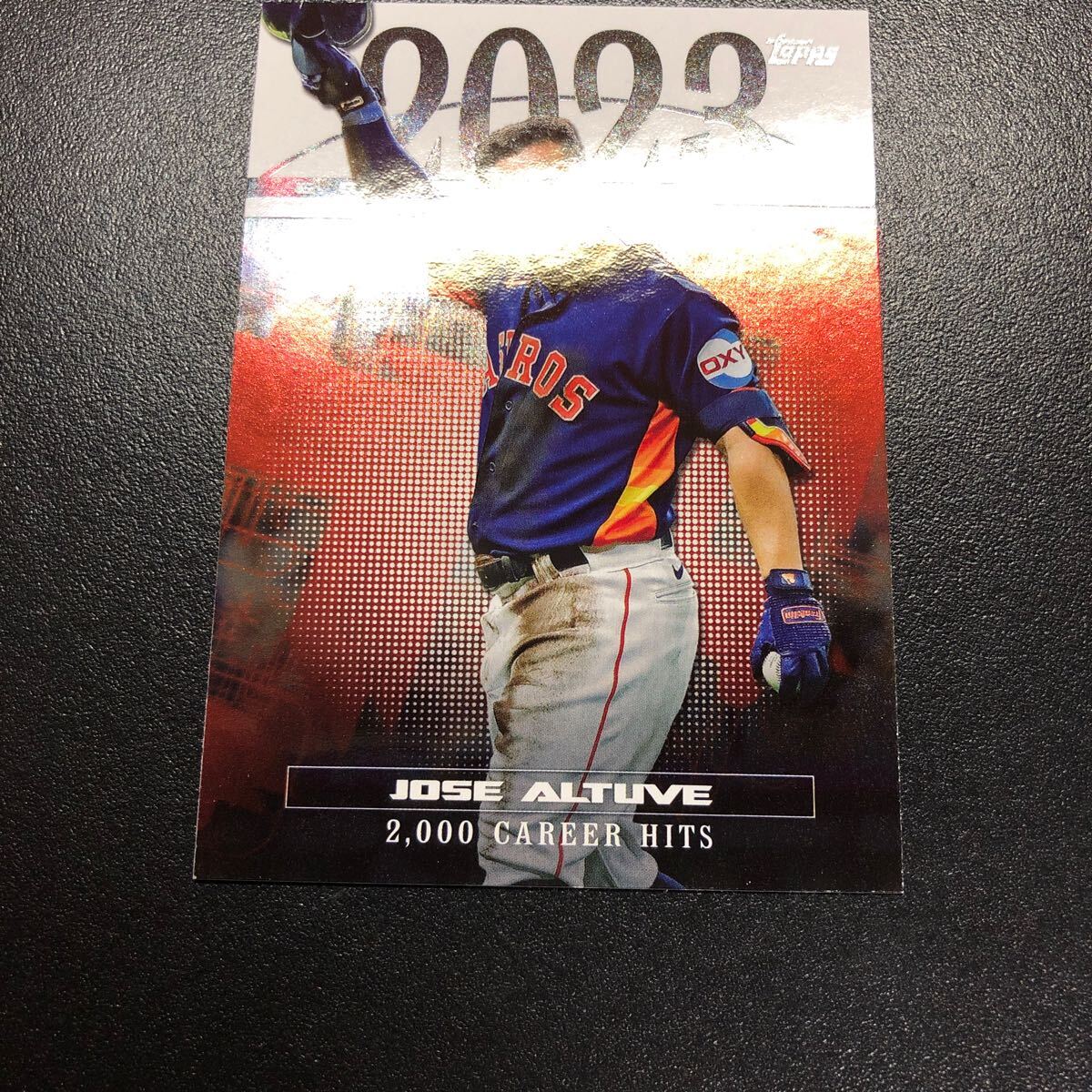 Jose Altuve 2024 Topps Series 1 #23GH-19 2023 Greatest Hits 2,000 Career Hits Astros_画像7