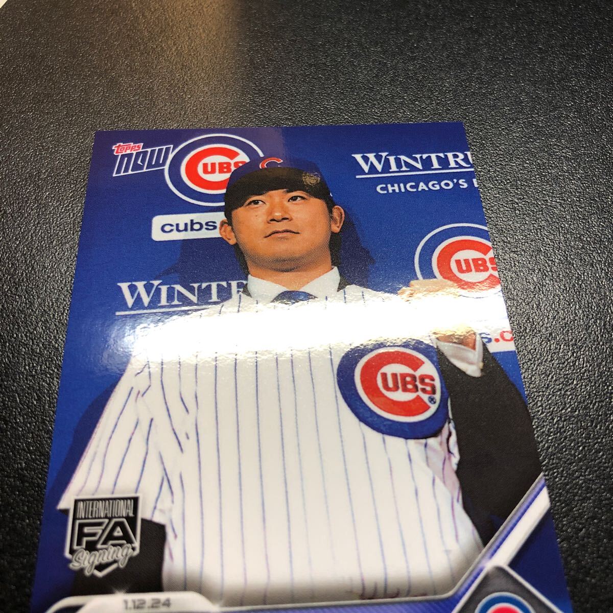 今永昇太 Shota Imanaga - 2024 MLB TOPPS NOW Topps JP Card OS-27 Cubsの画像5