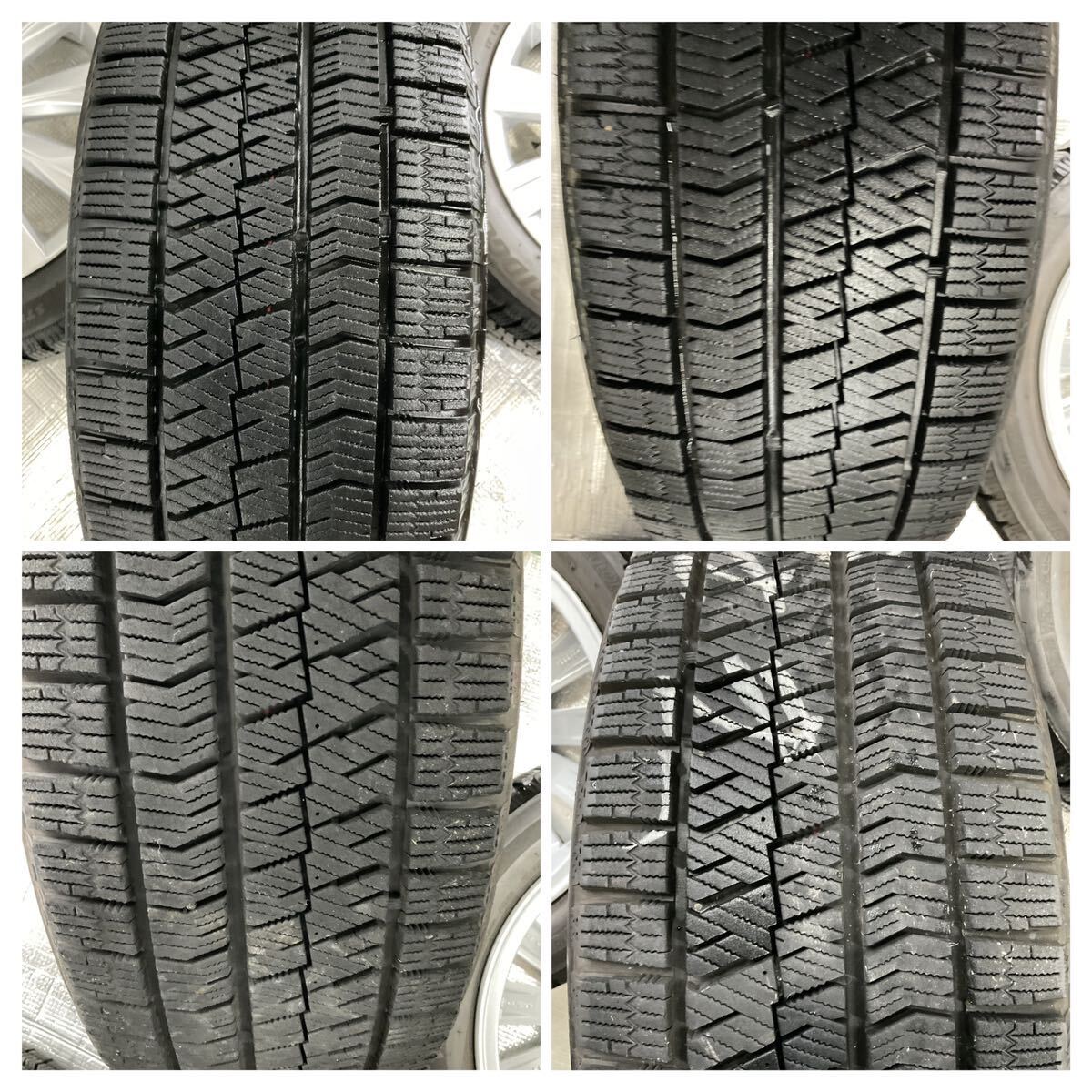 フォルクスワーゲン純正　ポロ　16インチ　195/55R16 スタッドレスタイヤホイール　2017年式_画像7