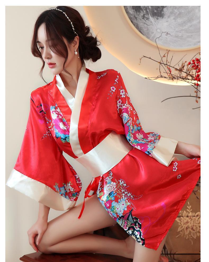 [ new goods ] Japanese clothes flower . cosplay Japanese style Japanese clothes sexy flower . kimono manner yukata prompt decision price last 2 point 
