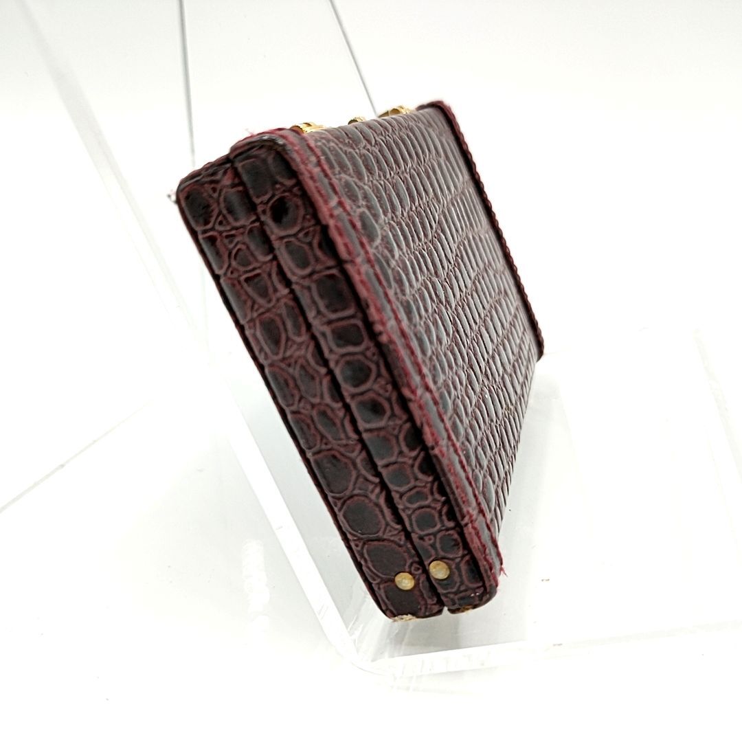ボタン欠損×1】BALLY バリー アタッシュケース型 二つ折り ボタン欠損×1】BALLY バリー アタッシュケース型 二つ折り