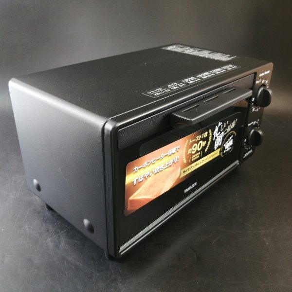 mountain . carbon - Star YTSC-C120(B) 2 sheets roasting oven toaster temperature adjustment timer function 1200W saucer attaching [USED goods ] 02 04375