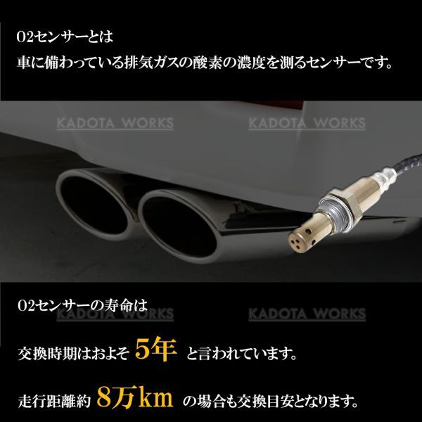 o2センサー 日産 セレナ C26 FC26 NC26 FNC26 HFC26 ラムダセンサー オーツーセンサー エキパイ マフラー リア 226A0-1KC0A_画像4