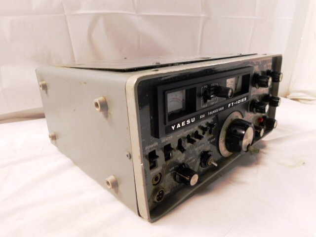 Y708*YAESU/FT-101ES/ transceiver /SSB TEANSCEIVER/ Yaesu / wireless relation / vacuum tube / not yet verification Junk / postage 1200 jpy ~