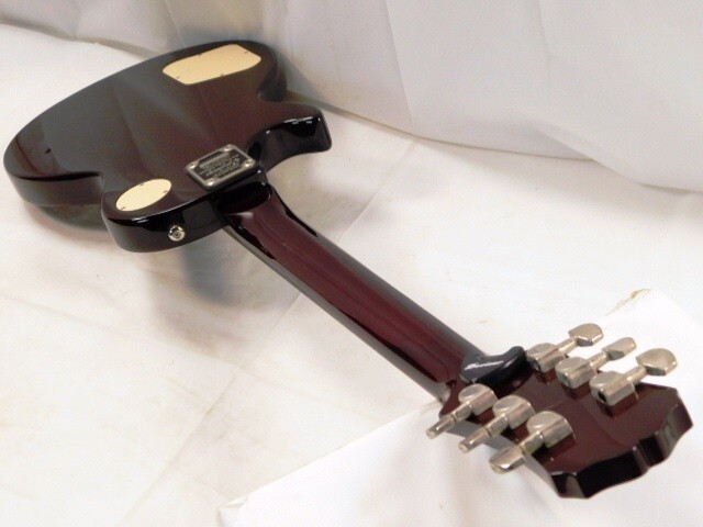 A877★Epiphone/les paul 100/エレキギター/レスポール100/茶色系/ソフトケース付き/エピフォン/楽器/音楽★送料1420円～の画像5