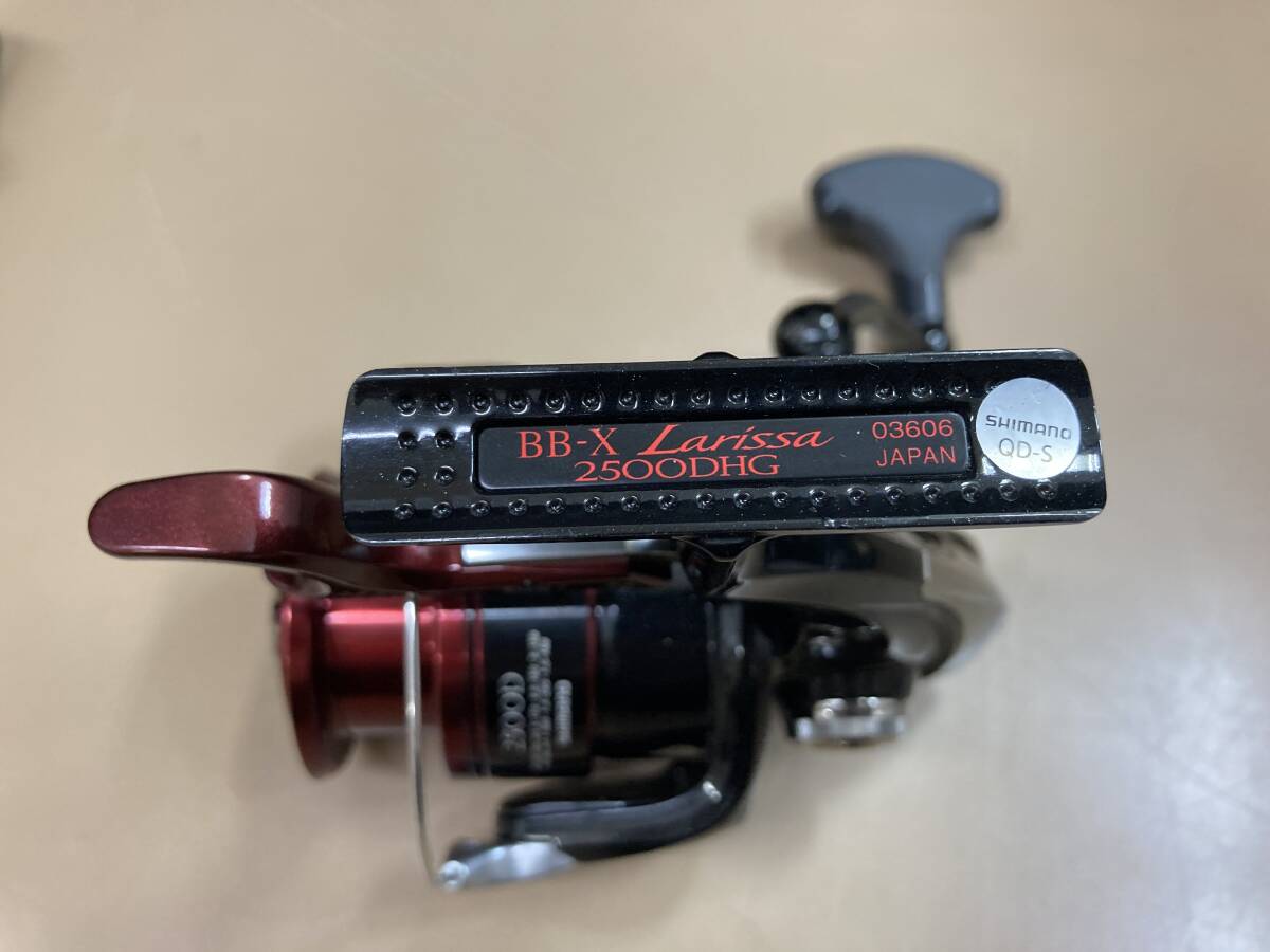 A123[06]S3(スピニングリール) 中古 SHIMANO/シマノ 16BB-Xラリッサ2500DHG/ソフトケース付 3/13出品_画像6