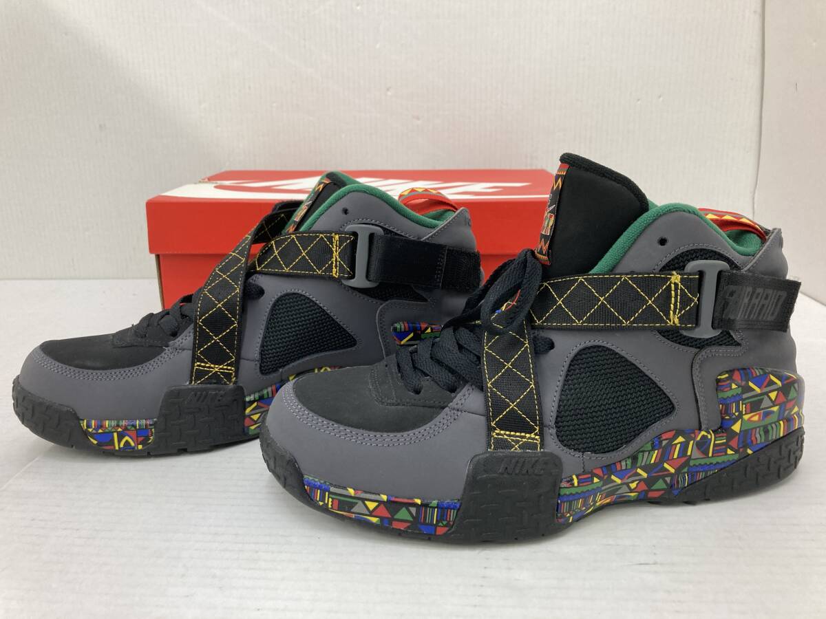 S153[08]S38(靴) 中古 NIKE/ナイキ AIR RAID ダークグレー/ブラック/マルチカラー 27.5㎝ UK8.5 DC1494-001 3/28出品の画像2