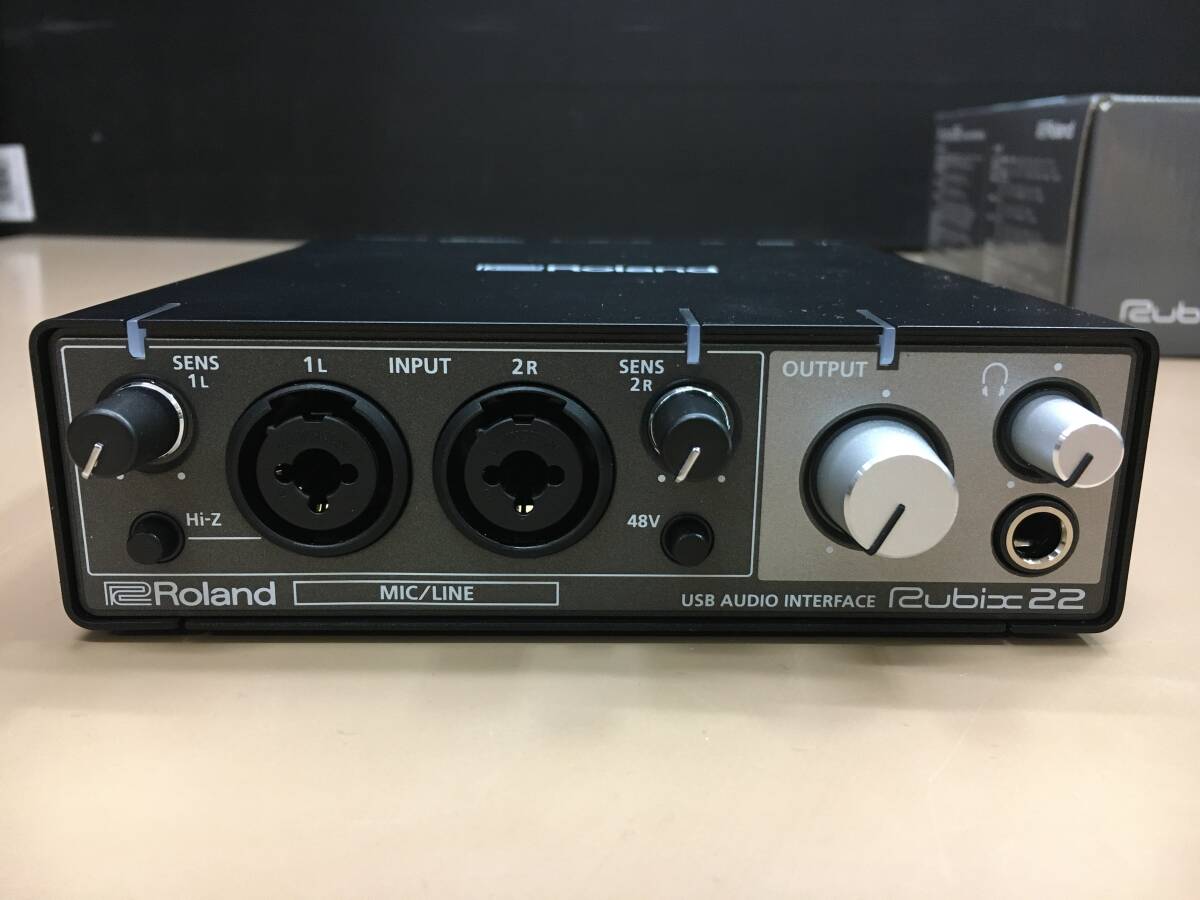 N095[06]K180( аудио интерфейс ) Junk Roland Roland Rubix22/ коробка есть / работоспособность не проверялась 3/28 лот 