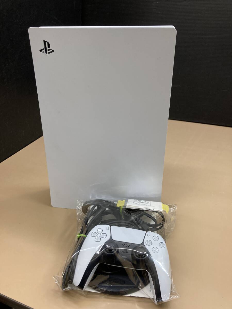 S059[10]S86(ゲーム機本体) 使用感多中古 Sony/ソニー Playstation5 ディスクドライブモデル SFI-1000A ※外箱無し、一部社外製品 3/6出品_画像1