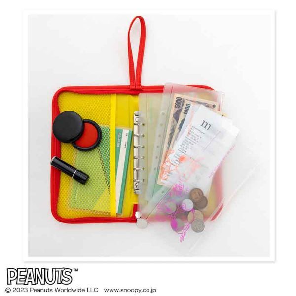 2 220 Snoopy money .... house total control pouch & refill case postage 250 jpy 