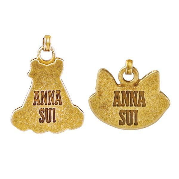 yy 270p ANNA SUI high capacity vanity & Mini pouch 2 point set postage 510 jpy 