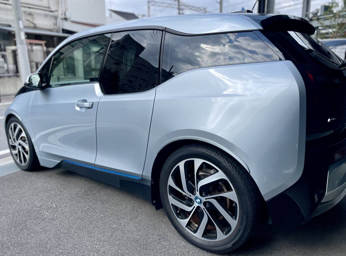 ◆1円◆ 走行少 車検付 美車 BMW i3 本革シートヒーター EV電気自動車 禁煙車 リーフよりおしゃれな高級電気外車 びーえむ あいすりーの画像5