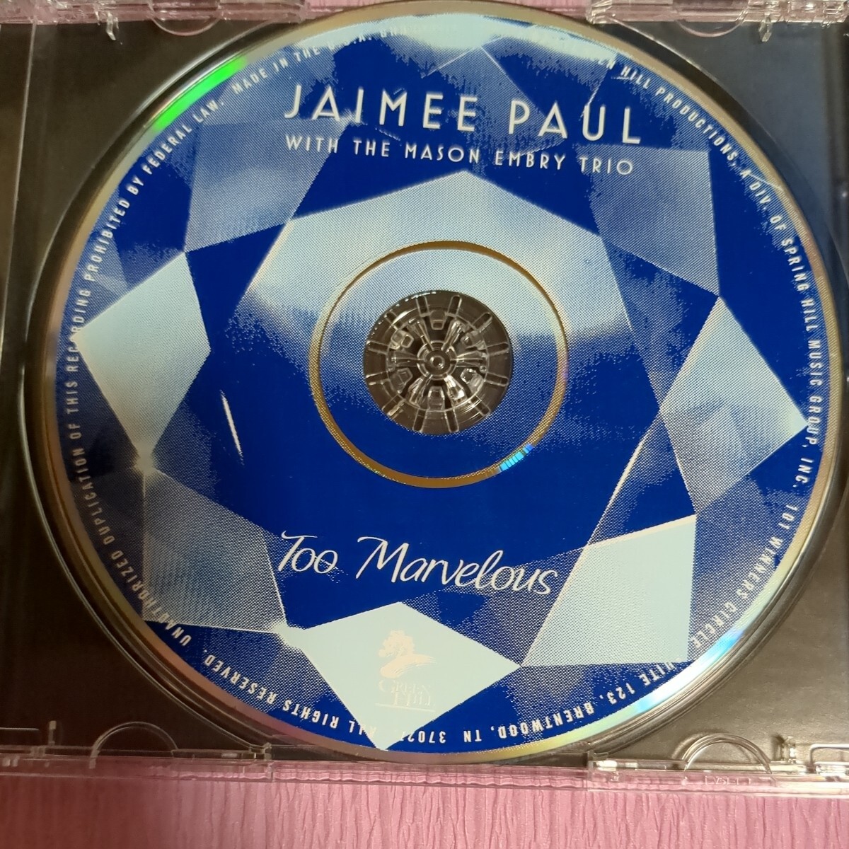 ジェイミーポール JAIMEE PAUL Too Marvelous