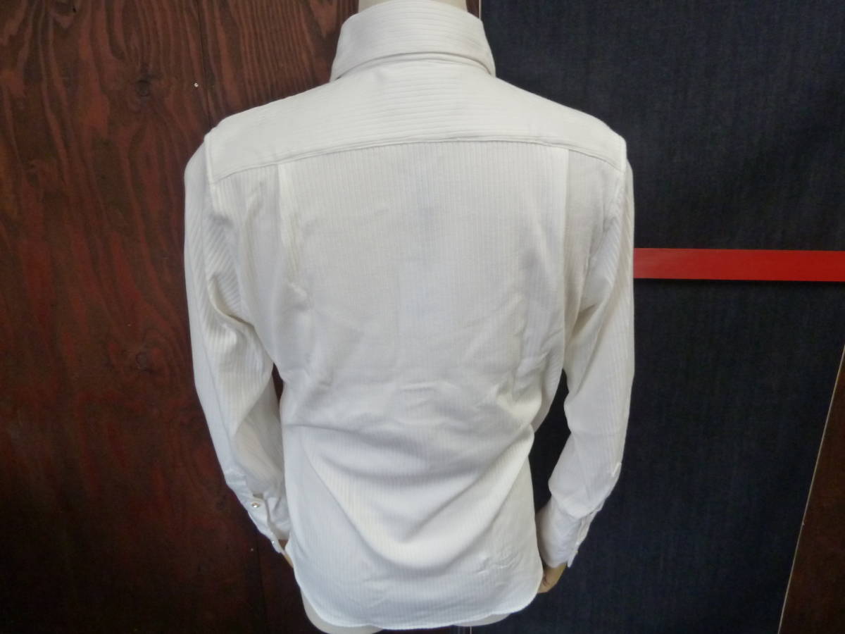 【新品】【送料無料】JUVENILE DELINQUENT ジュベナイルデリンクエント テレコドレスシャツ ホワイト