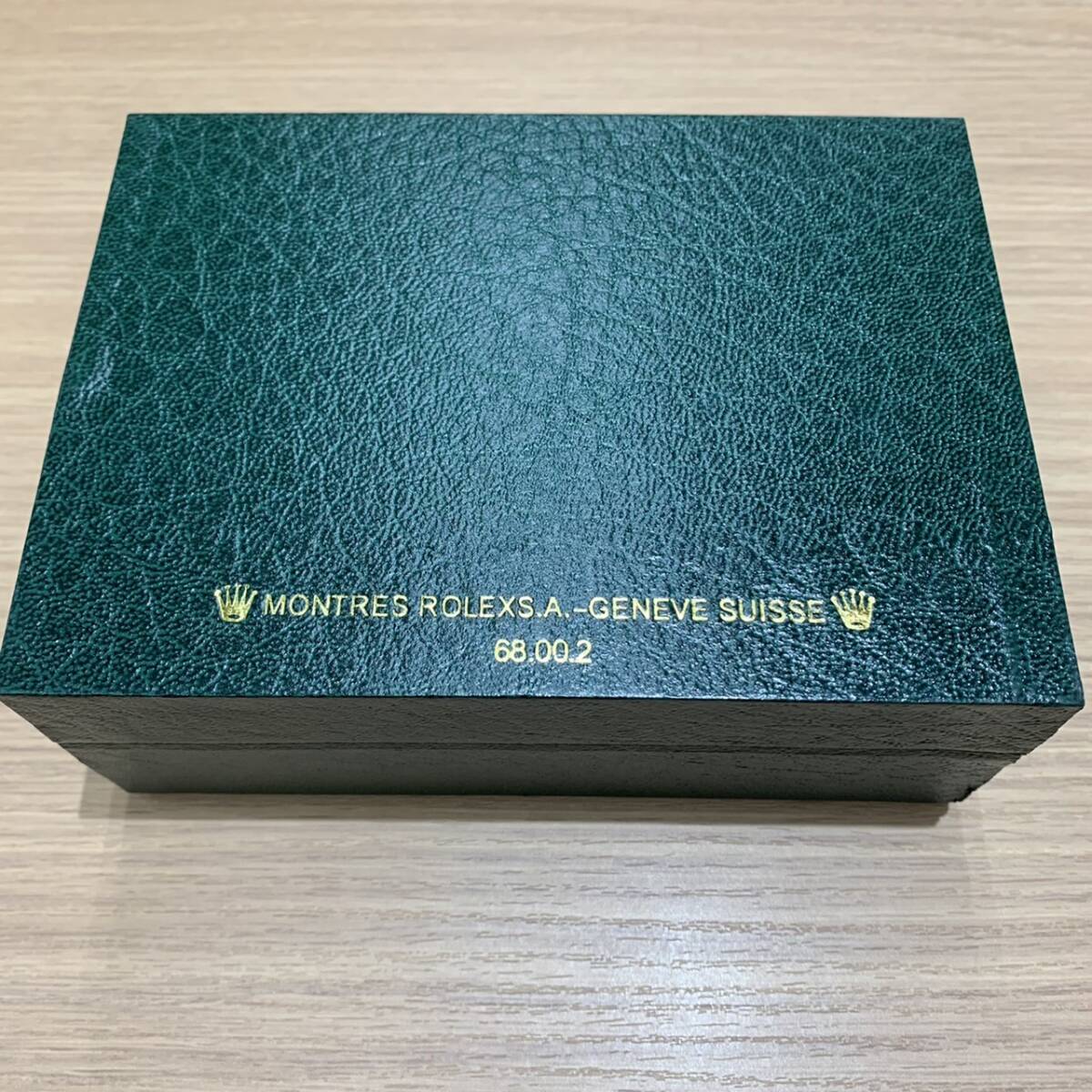 【N-18237】1円スタート ROLEX 箱 ケースのみ 枕なし コレクション 木箱 時計用 アンティーク 中古品 保管品の画像3