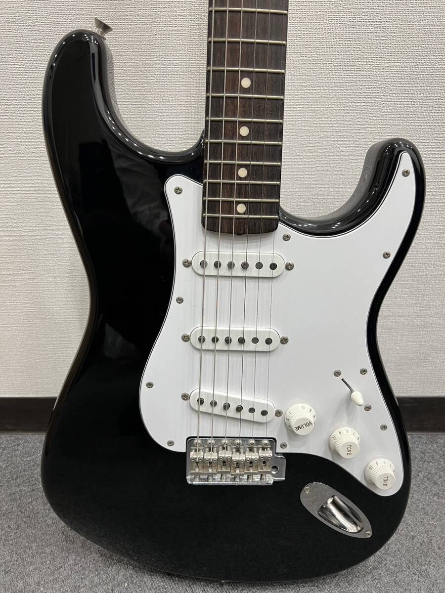 【K-27395】 Fender STRATCASTER フェンダー ストラトキャスター エレキギター 黒 中古 1円スタートの画像5