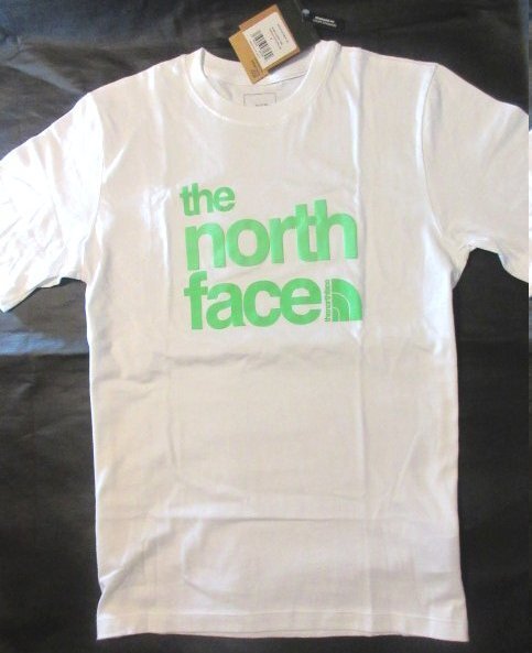 本物正規◆ノースフェイス◆Tシャツ COORD■M■白/緑■新品■アメリカ限定■5H1 THE NORTH FACE 半袖_画像2