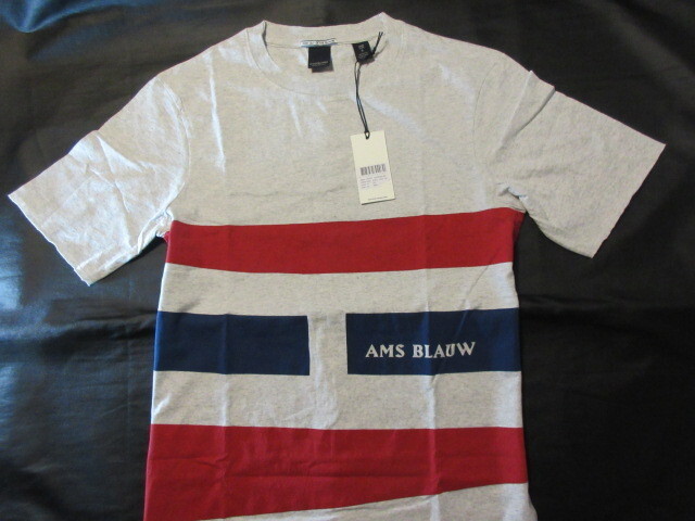 本物正規◆スコッチ＆ソーダ◆Tシャツ AMS BLAW■杢グレー■L■新品/150547_画像1