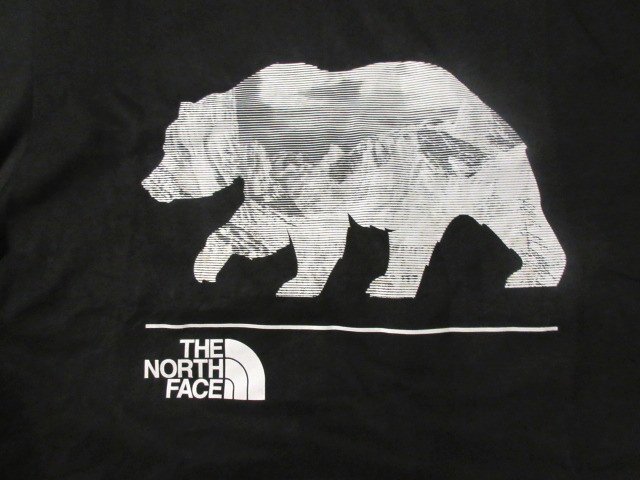 本物正規◆ノースフェイス◆Tシャツ BEARSCAPE 2 ベアー■XL■黒■新品■アメリカ限定■WZY THE NORTH FACE 半袖の画像3