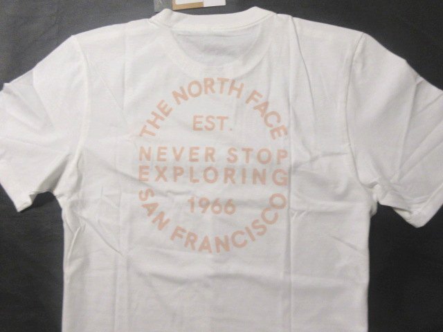 本物正規◆ノースフェイス◆Tシャツ STORE 66■M■白 新品■アメリカ限定/N41 The North Face メンズ 半袖_画像2