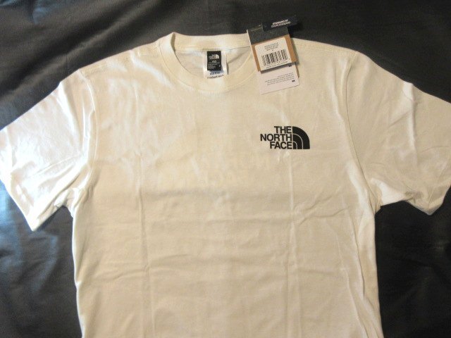 本物正規◆ノースフェイス◆Tシャツ BOX NSE■M■アイボリー 新品■GDN WHITE アメリカ限定 FM1/The North Face メンズ 半袖_画像5