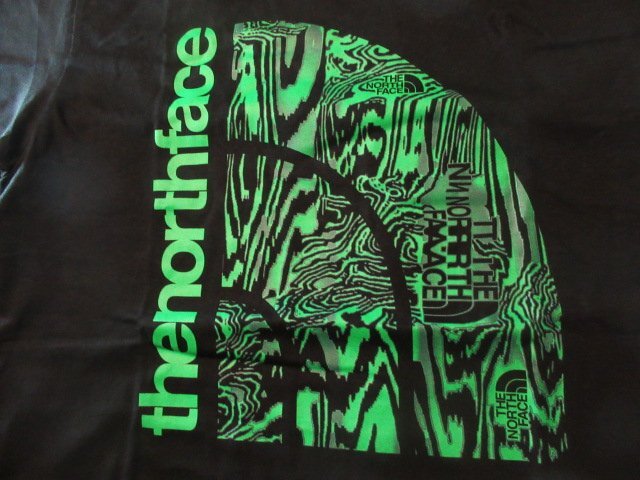 本物正規◆ノースフェイス◆Tシャツ JUMBO HD■L■黒 新品■アメリカ限定/VY1 The North Face メンズ 半袖の画像2
