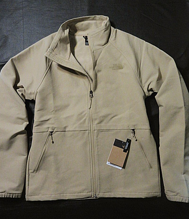 本物正規◆ノースフェイス◆撥水フリースジャケット/ソフトシェル■M■CAMDEN JKT■ベージュ KHAKI■新品■アメリカ限定■WINDWALL■N51