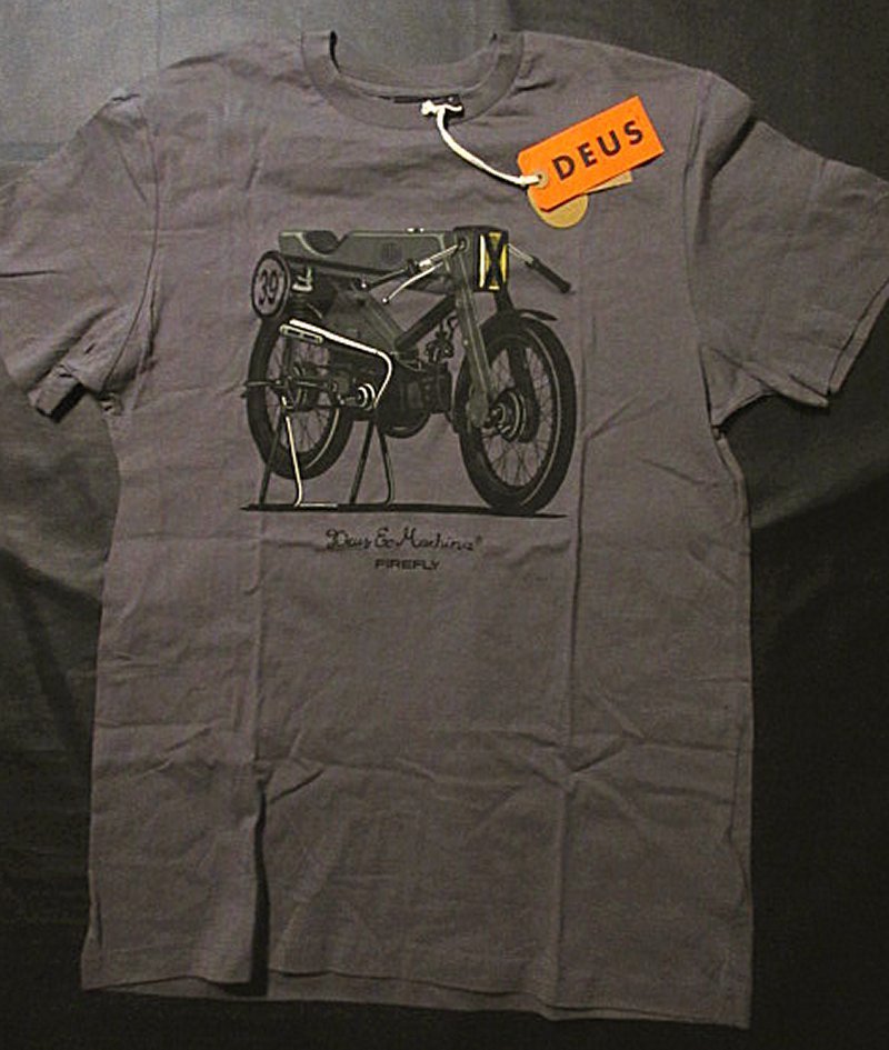 本物訳有◆Deus ex Machina デウス◆Tシャツ MOON MIST グレー■S■新品・オーガニックコットン アメリカ購入_画像2