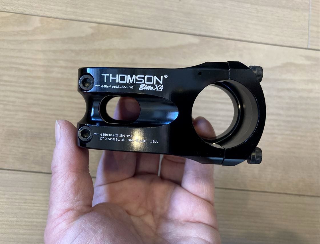 ★1 шт.    только   неиспользуемый  THOMSON  TOMSON  ELITE X4 50mm 31.8mm 0 степень OS   блиц-цена  