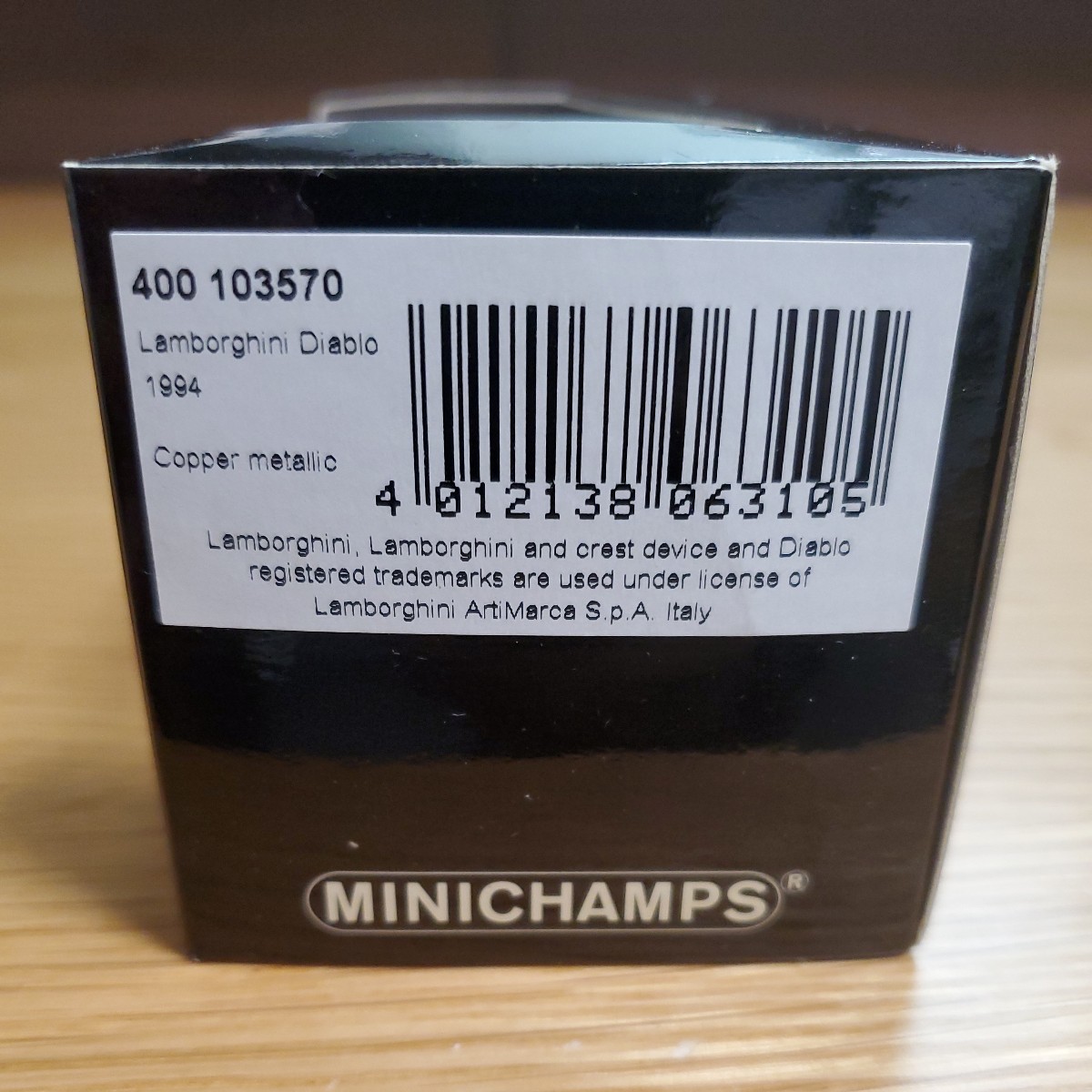 1/43 MINICHAMPS ミニチャンプス ミニカー/Lamborghini Miura/Gallardo/Diablo/ランボルギーニ ミウラ/ガヤルド/ディアブロ 3点セットの画像7
