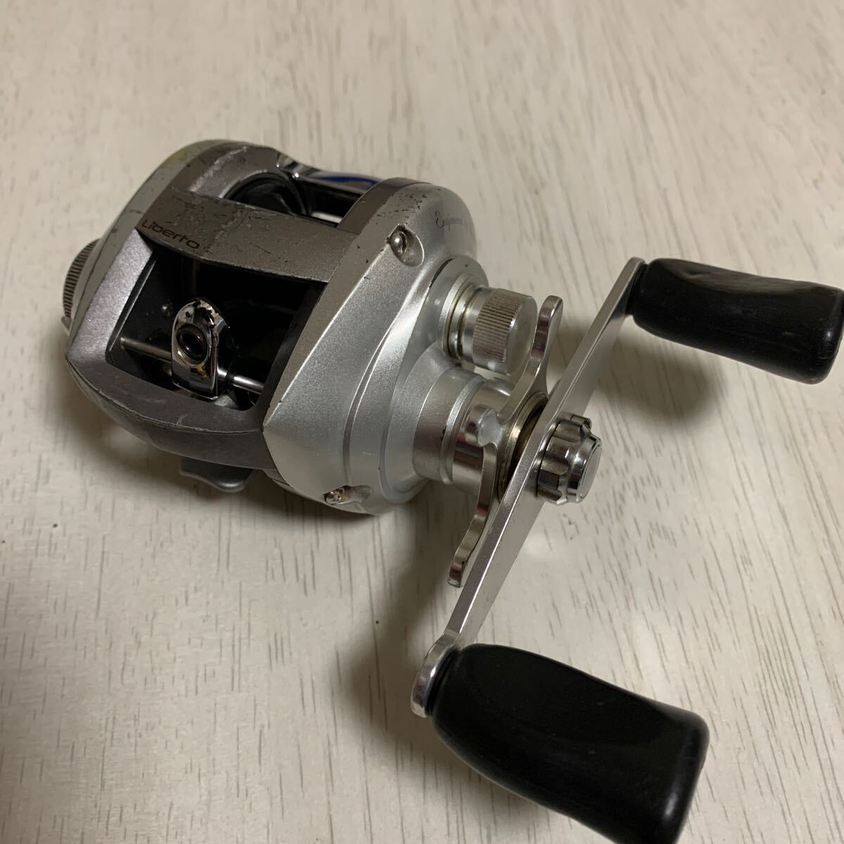 ★ DAIWA Libert Pixy　リベルトピクシー シルバー　左ベイトリール　渓流管釣り　ライトプラグ_画像1