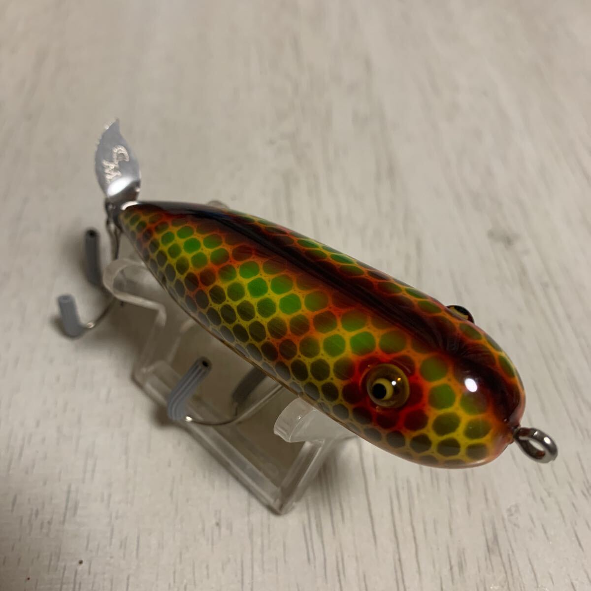 S9* Wild Dancer wild Dan sa-2008 wood local hand made topwater swisher 