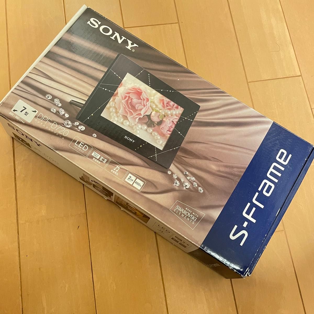 SONY フォトフレーム DPFーD720 スワロフスキー