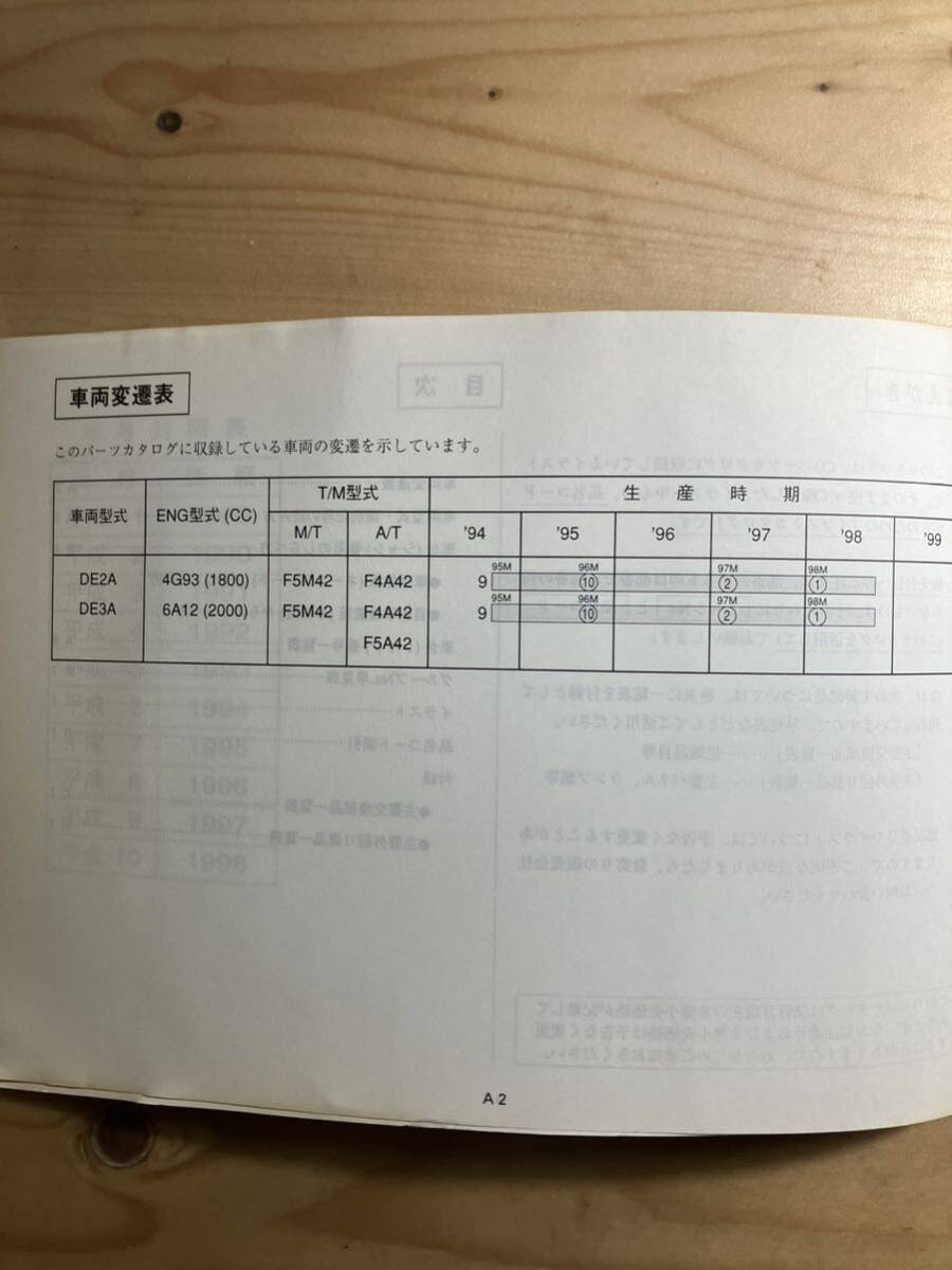 三菱　FTO イラストカタログ　1998/1発行_画像2