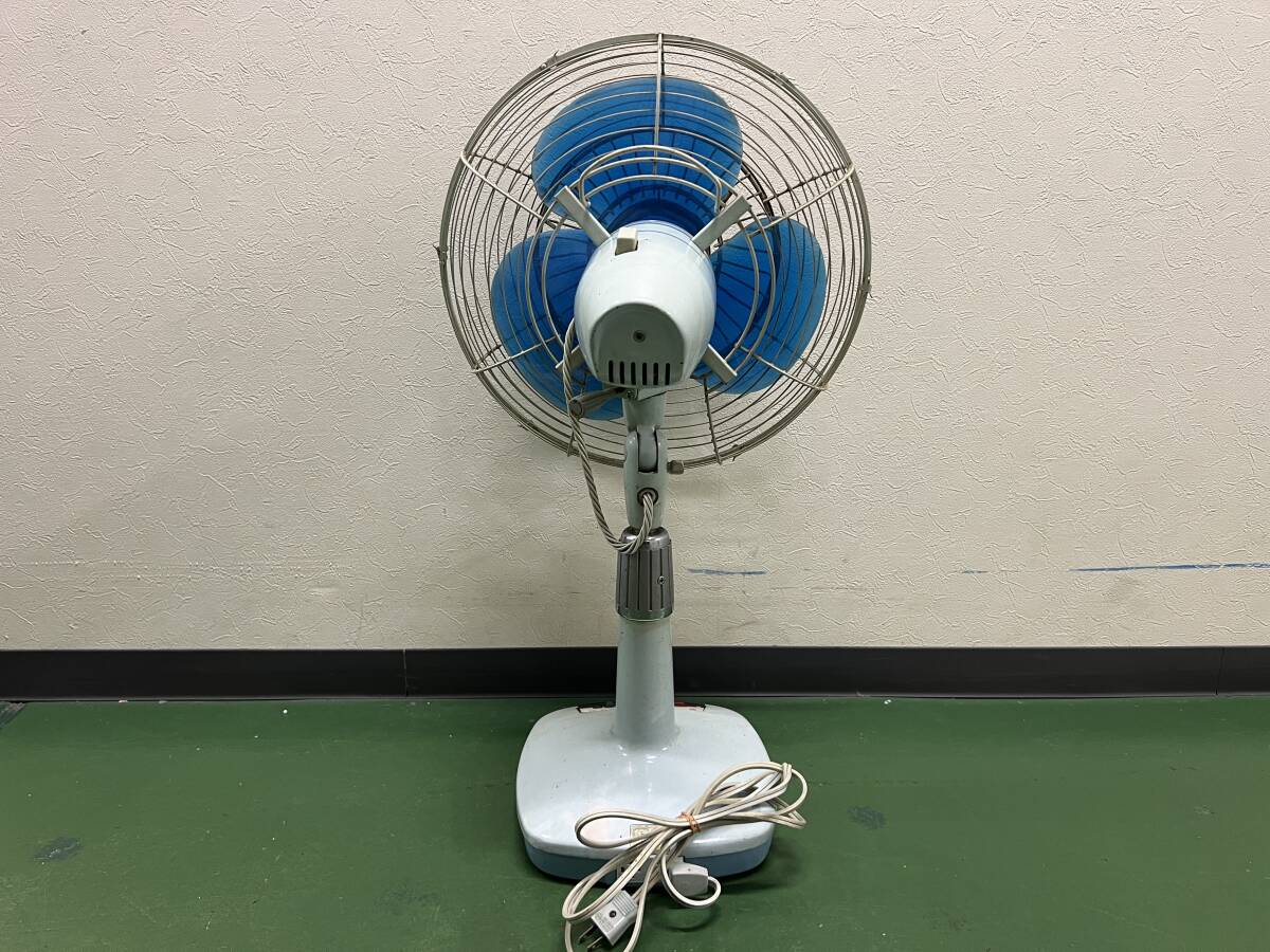 3054 National National ELECTRIC FAN electric fan TYPE 30HC Showa Retro 30cm electrification has confirmed 