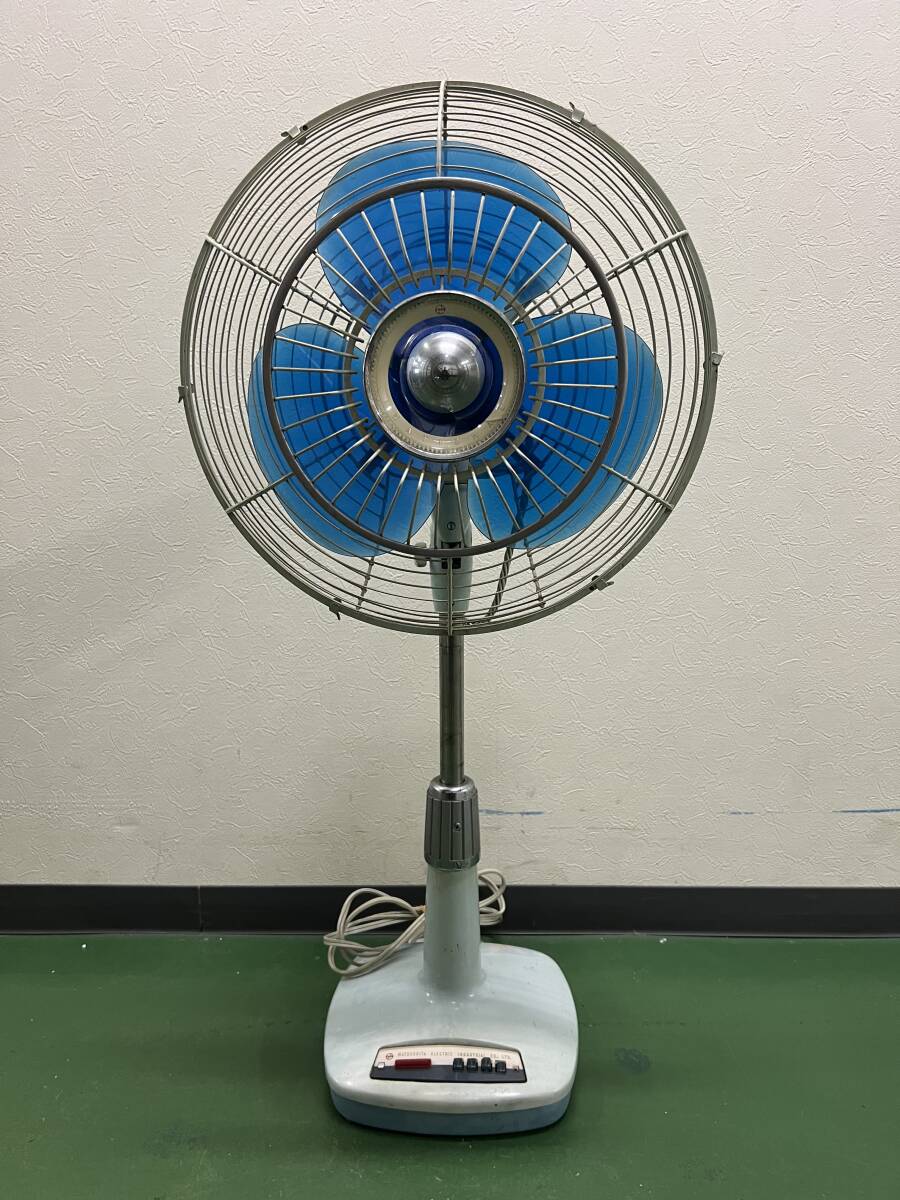 3054 National ナショナル ELECTRIC FAN 扇風機 TYPE 30HC 昭和レトロ 30cm 通電確認済みの画像6