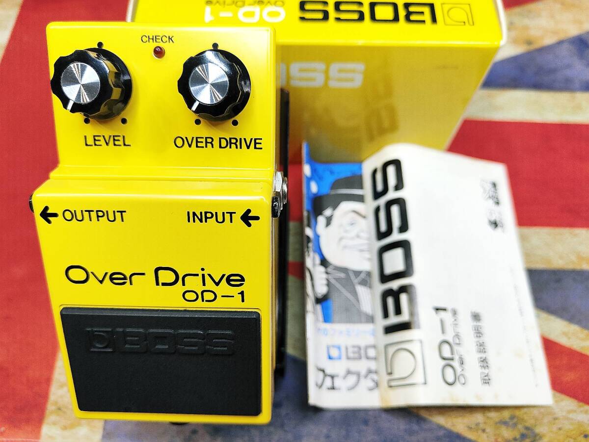 ■新品同様■BOSS OD-1 Over Drive ボス オーバードライブ 日本製