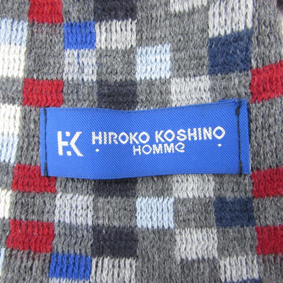 HIROKO KOSHINO HOMME ヒロココシノ オム マフラー ストール メンズ USED /2403D_画像6