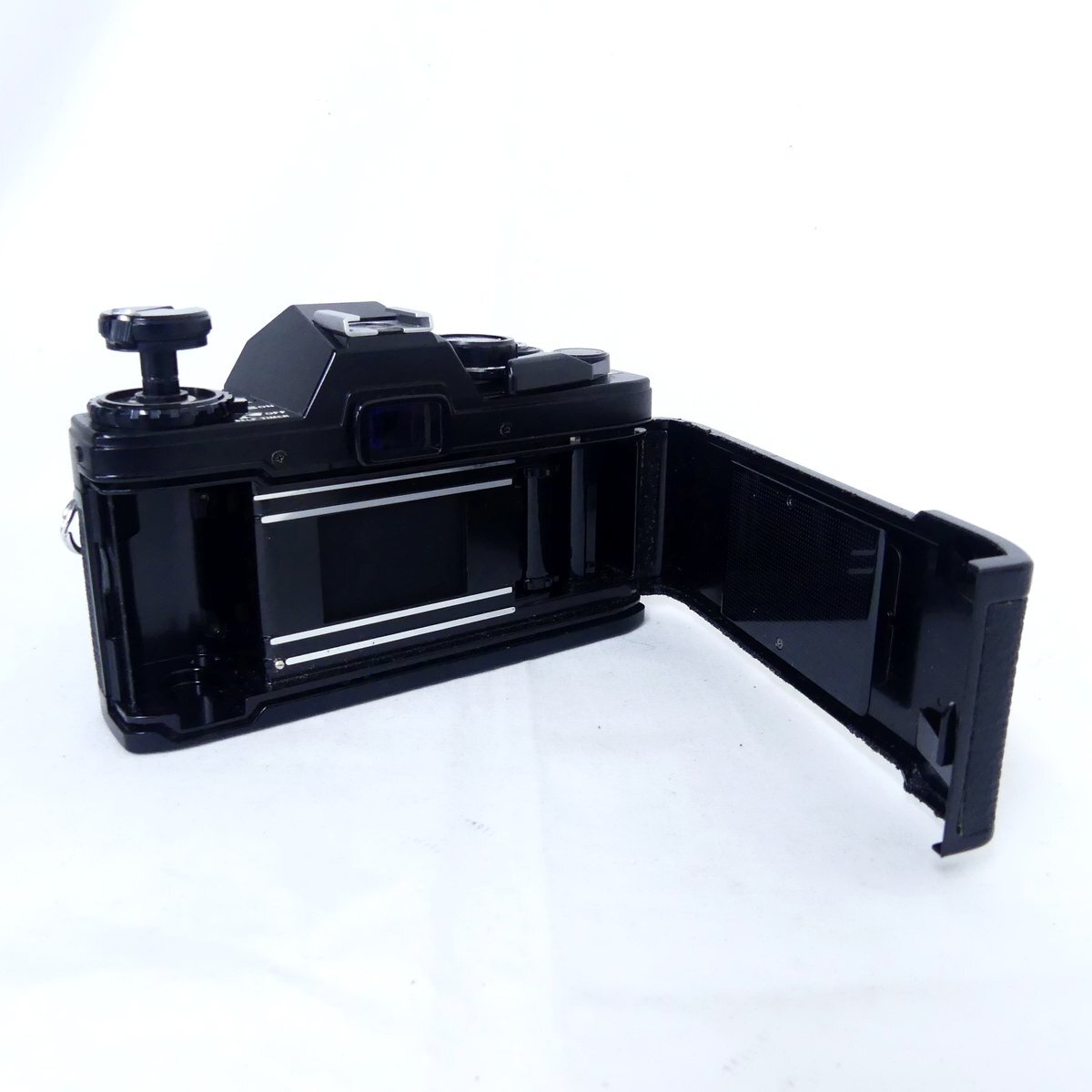 OLYMPUS オリンパス OM10 ブラック + MC AUTO-S 50mm F1.8 フィルムカメラ 空シャッターOK USED /2403C_画像4