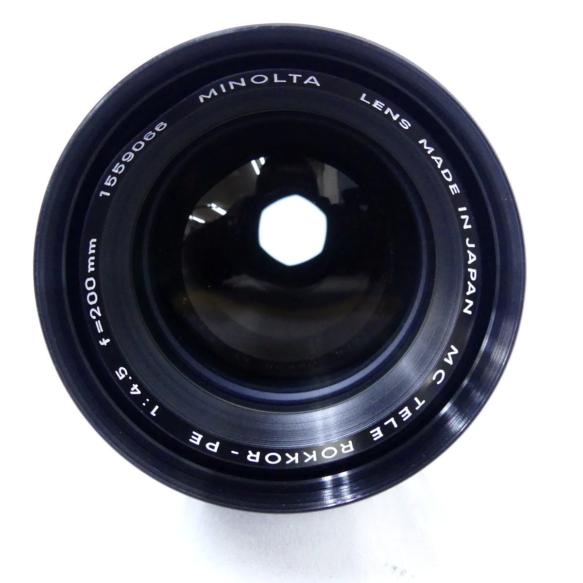 【1円】MINOLTA ミノルタ MC TELE ROKKOR-PE 200mm F4.5 カメラレンズ 現状 USED /2403Cの画像2