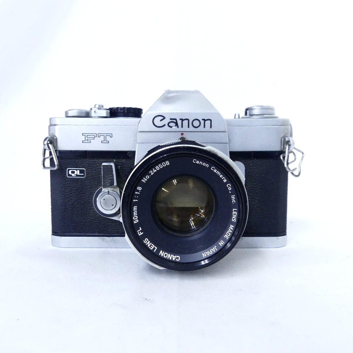 Canon キャノン FT QL + FL 50mm F1.8 フィルムカメラ 現状品 USED /2403C_画像1