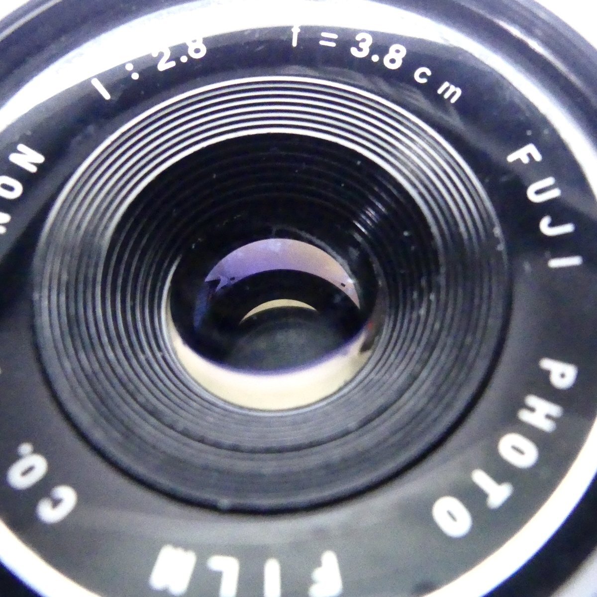 フジフイルム FUJICA フジカ COMPACT 35 コンパクト35 F2.8 3.8cm フィルムカメラ 空シャッターOK USED /2403Cの画像9