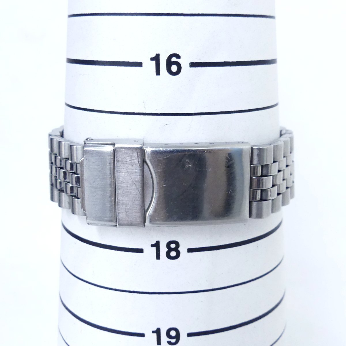 ORIENT オリエント CYGNUS シグナス SWIMMER 100 白文字盤 クォーツ 腕時計 現状品 USED /2403Cの画像6