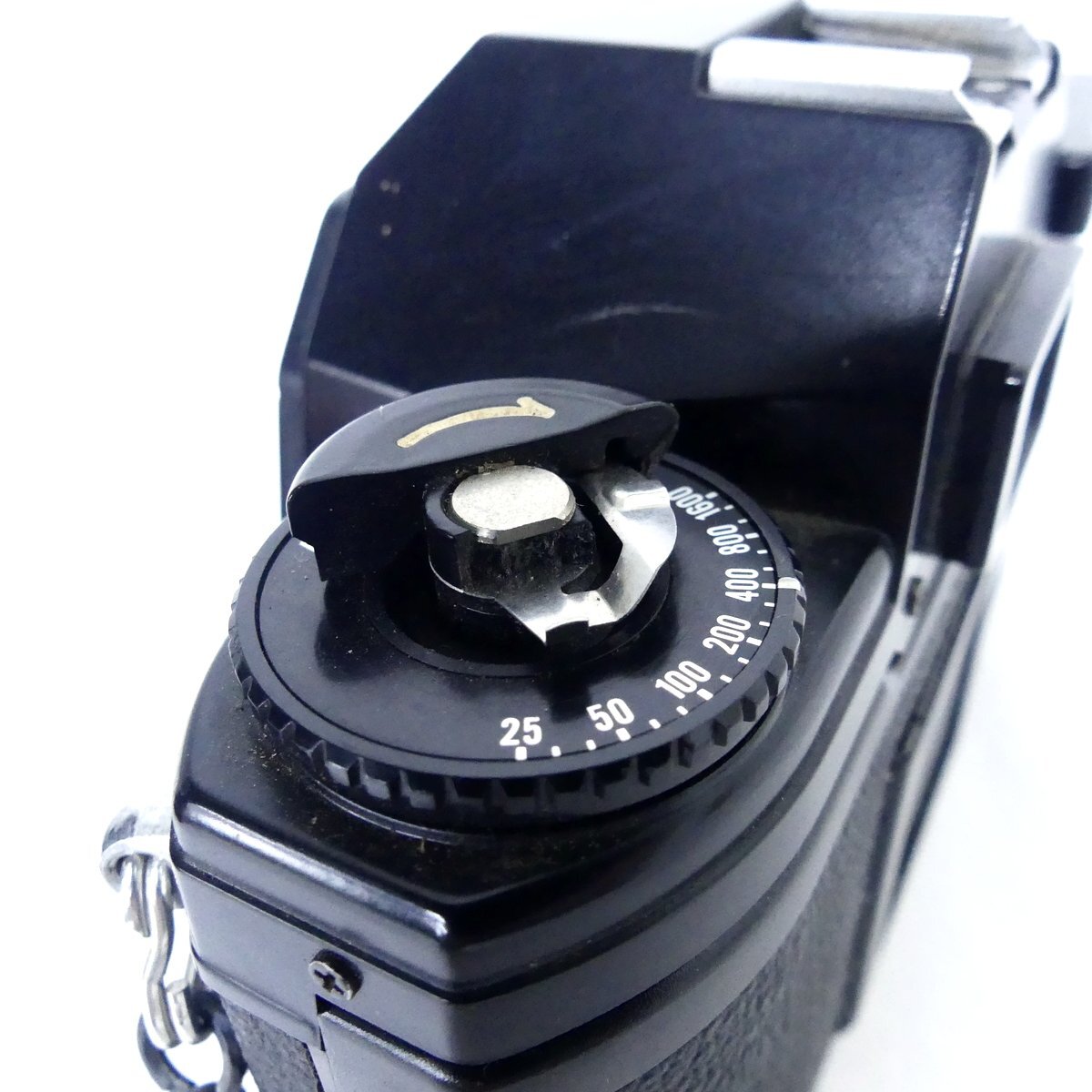 Nikon ニコン EM ブラック + NIKKOR 50mm F1.8 フィルムカメラ 空シャッターOK 現状 USED /2403C_画像7