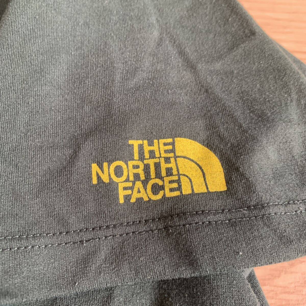 送料無料！美品！　THE NORTH FACE ノースフェイス　半袖Tシャツ　メンズLサイズ グリーン