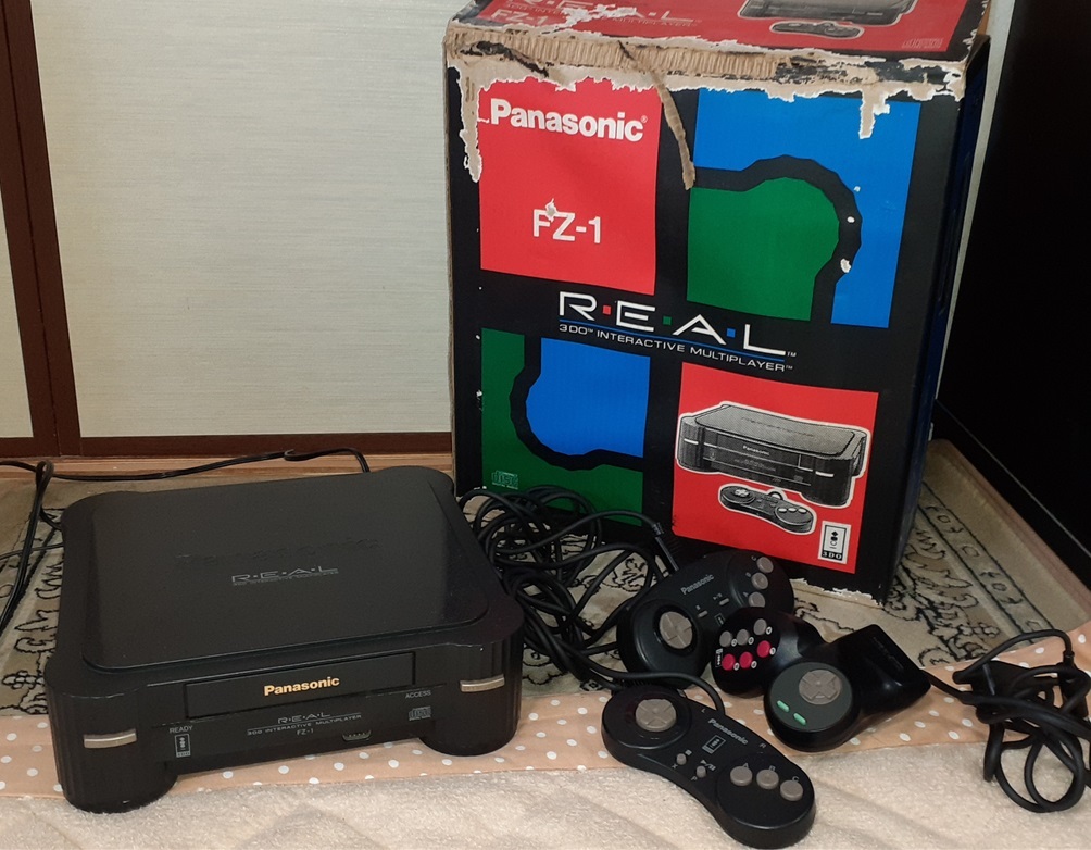 Panasonic パナソニック REAL リアル FZ-1 マルチプレーヤー インタラクティブ 3DO ゲーム機 INTERACTIVE MULTIPLAYER ジャンク品の画像1