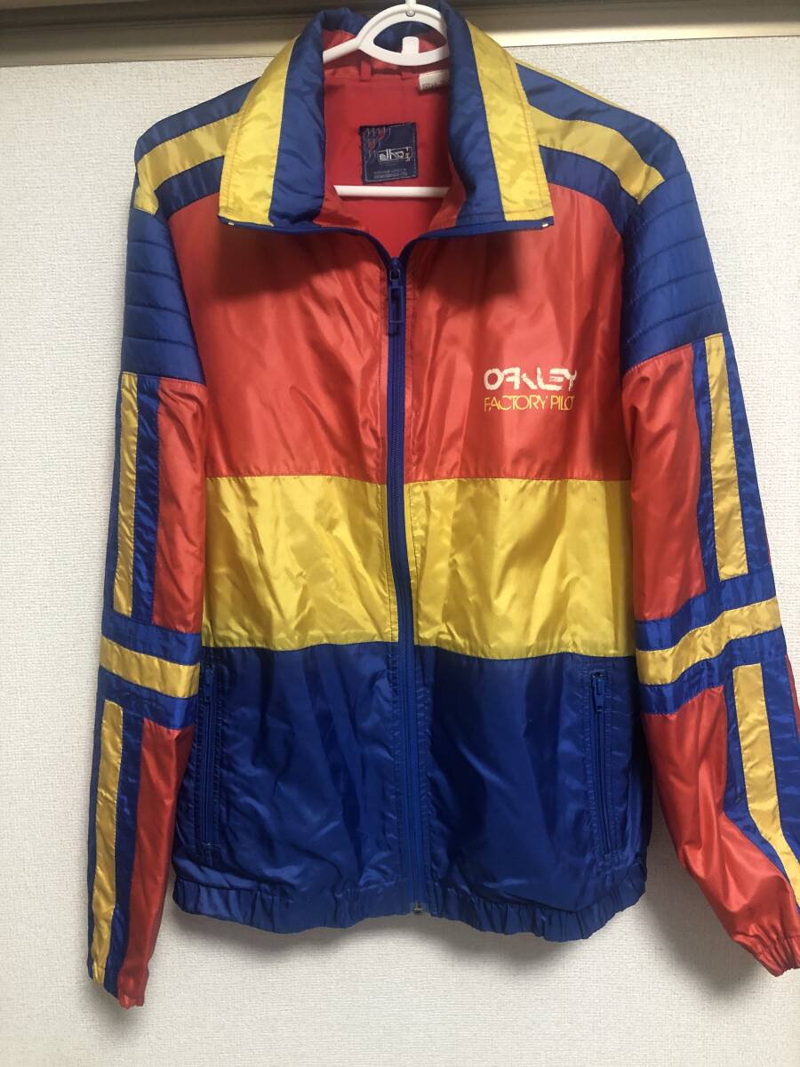 OAKLEY windbreaker L size that time thing 